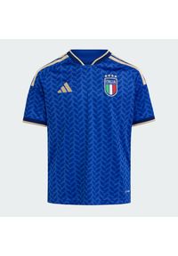 Adidas - Koszulka piłkarska dla dzieci ADIDAS Włochy 26 domowa. Technologia: ClimaCool (Adidas). Wzór: aplikacja. Sport: piłka nożna #1