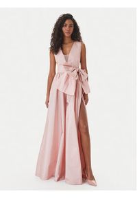 Fracomina Sukienka wieczorowa FQ26SD3009W83101 Różowy Regular Fit. Kolor: różowy. Materiał: syntetyk. Styl: wizytowy #2