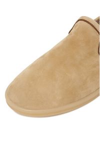 Gino Rossi - GINO ROSSI Lordsy C-LT70-1 Beżowy. Kolor: beżowy. Materiał: skóra, zamsz #9