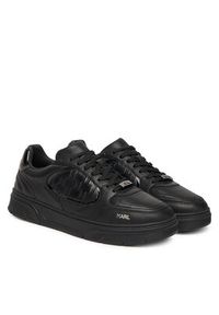 Karl Lagerfeld - KARL LAGERFELD Sneakersy KL53019 Czarny. Kolor: czarny. Materiał: skóra #3