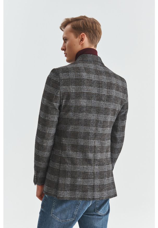 Pako Lorente - PAKO LORENTE – Marynarka męska P21WP-3X-067-L. Materiał: wełna, poliamid. Styl: klasyczny