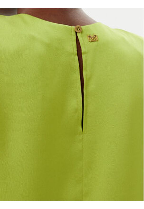 Marciano Guess Bluzka 5GGH39 7079A Zielony Regular Fit. Kolor: zielony. Materiał: syntetyk