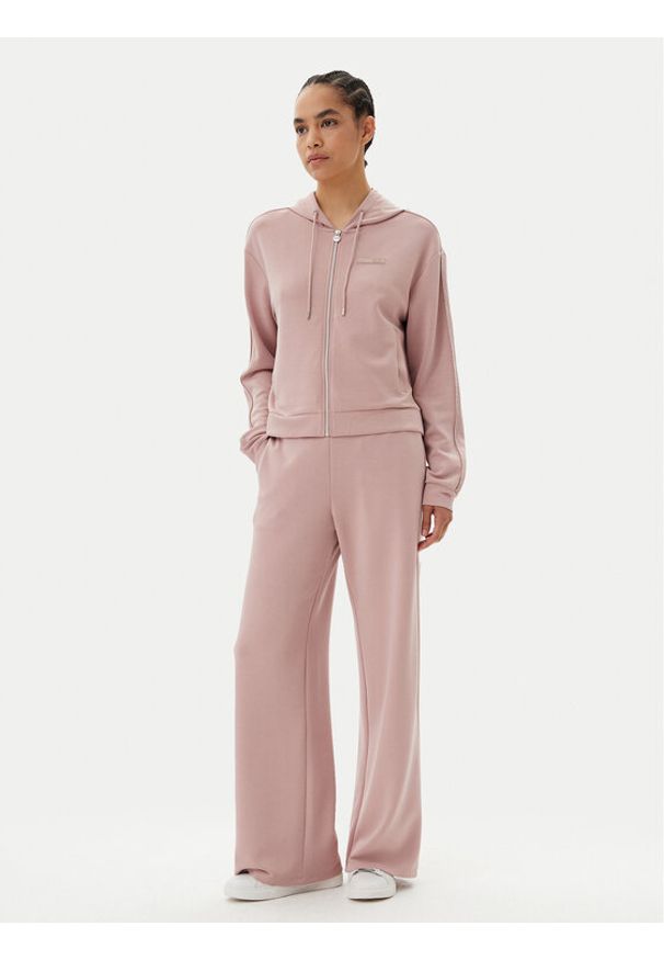 EA7 Emporio Armani Dres 7W000119 AF12643 U4079 Różowy Loose Fit. Kolor: różowy. Materiał: syntetyk