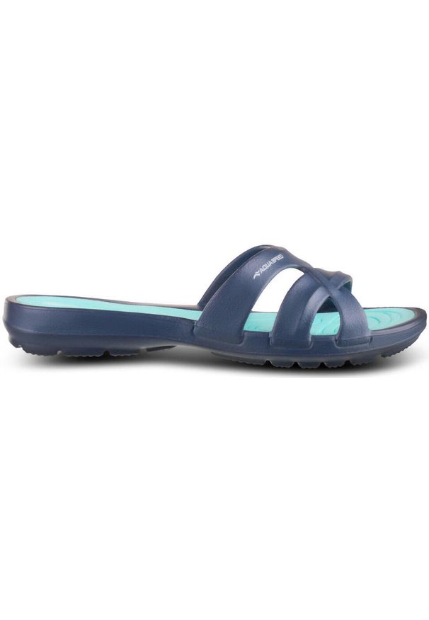 Aqua Speed - Klapki basenowe damskie PANAMA. Kolor: zielony. Styl: sportowy