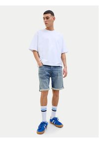 Jack & Jones Szorty jeansowe Rick 12269603 Niebieski Regular Fit. Kolor: niebieski. Materiał: bawełna #4