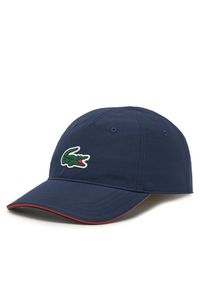 Czapka z daszkiem Lacoste. Kolor: niebieski
