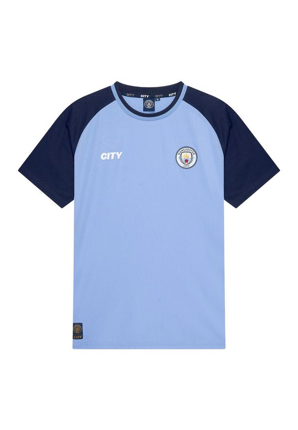 MANCHESTER CITY - Męska koszulka domowa Manchester City 24/25. Kolor: niebieski. Sport: piłka nożna