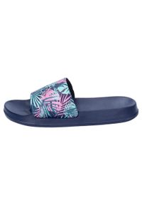 Klapki basenowe damskie Kappa Fantastic Pa. Kolor: niebieski. Styl: sportowy