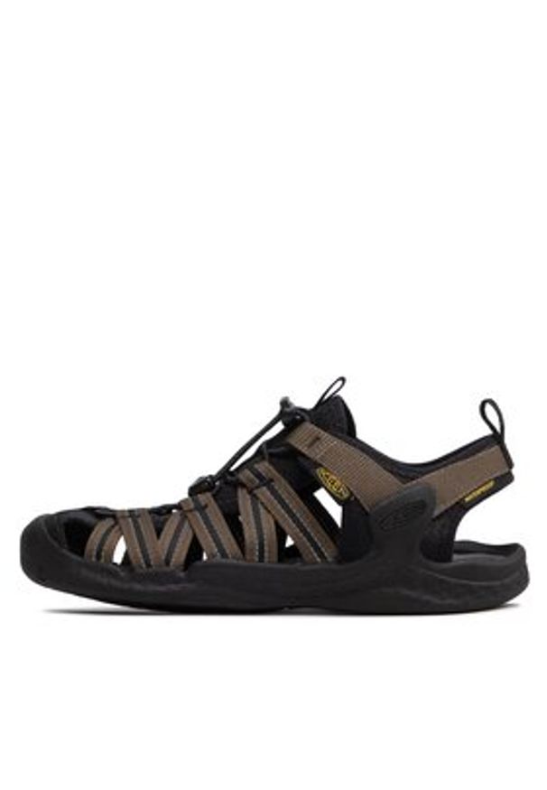 keen - Keen Sandały Drift Greek H2 1026123 Czarny. Kolor: czarny. Materiał: materiał