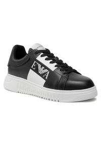 Emporio Armani Sneakersy X4X264 XM712 K001 Czarny. Kolor: czarny #1