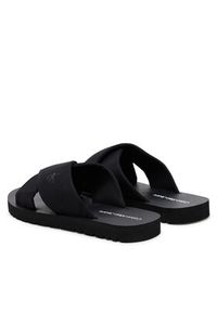 Calvin Klein Jeans Klapki Cross Sandal Crxs Tx YM0YM01223 Czarny. Kolor: czarny. Materiał: materiał #3