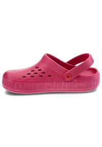 Big-Star - Różowe Klapki Big Star Wodoodporne Buty Damskie. Okazja: na plażę. Kolor: różowy. Wzór: aplikacja. Sezon: lato. Styl: sportowy, elegancki #6