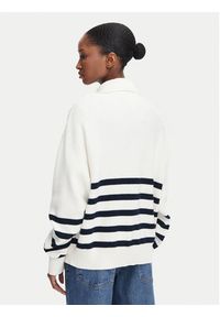 Tommy Jeans Sweter DW0DW22928 Kremowy Regular Fit. Kolor: kremowy. Materiał: bawełna #3