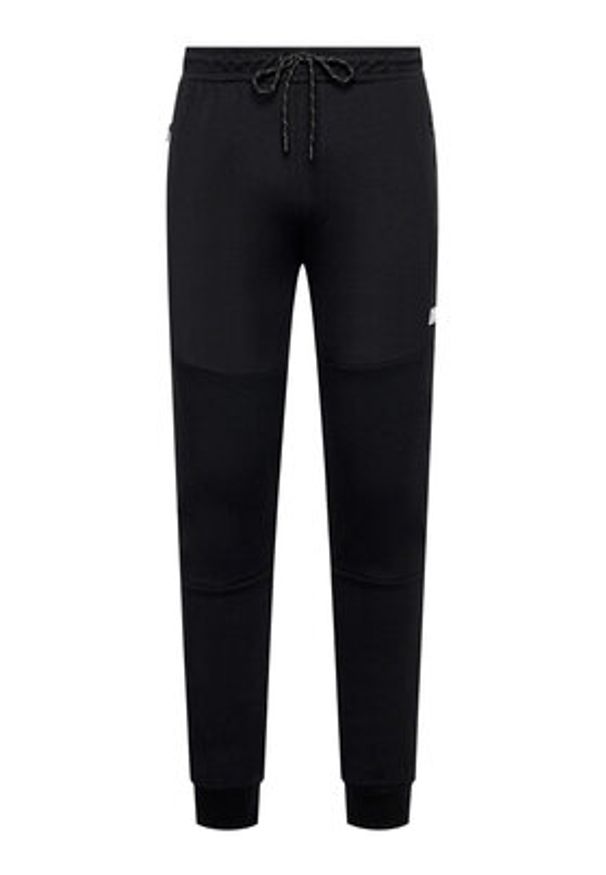 Jack & Jones Spodnie dresowe Will Air Sweat Noos 12184970 Czarny Regular Fit. Kolor: czarny. Materiał: syntetyk, bawełna