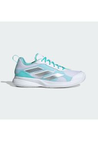 Adidas - Avaflash Low Tennis Shoes. Kolor: szary, biały, niebieski, wielokolorowy. Materiał: materiał. Sport: turystyka piesza #1