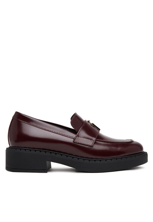 Loafersy Furla. Kolor: czerwony