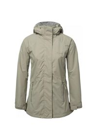 Elbrus - Kurtka Wodoodporna Makari Light Dla Kobiet. Kolor: szary, wielokolorowy, zielony #1
