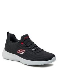 skechers - Skechers Sneakersy Dynamight 58360/BKRD Czarny. Kolor: czarny. Materiał: materiał #6