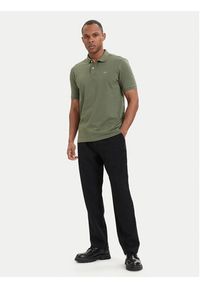 GANT - Gant Polo Shield 2210 Zielony ciemny Regular Fit. Typ kołnierza: polo. Kolor: zielony. Materiał: bawełna #2