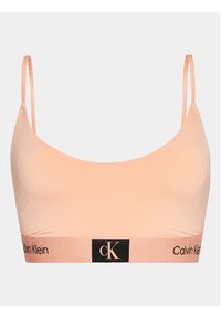 Calvin Klein Underwear Biustonosz top 000QF7245E Różowy. Kolor: różowy. Materiał: syntetyk