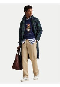 Polo Ralph Lauren Bluza 710B14625001 Granatowy Regular Fit. Typ kołnierza: polo. Kolor: niebieski. Materiał: bawełna #6