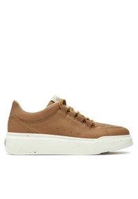 Max Mara Sneakersy PUFFYGREEN 2424766172650 Brązowy. Kolor: brązowy. Materiał: skóra #1