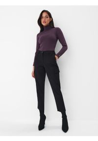 Mohito - Spodnie cargo - Czarny. Kolor: czarny #2