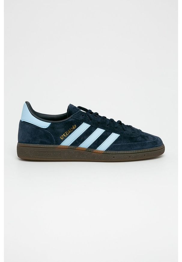 adidas Originals - Buty Handball Spezial BD7633 BD7633-CON/CL/GUM. Zapięcie: sznurówki. Kolor: niebieski. Materiał: guma. Sport: piłka ręczna