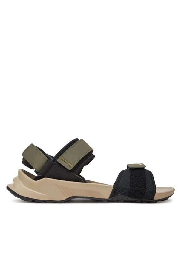 Adidas - adidas Sandały Terrex Hydroterra JQ2236 Khaki. Kolor: brązowy. Materiał: materiał