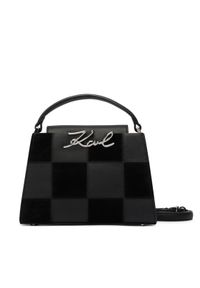 Karl Lagerfeld - KARL LAGERFELD Torebka B3W30027 Czarny. Kolor: czarny. Materiał: skórzane, zamszowe #1