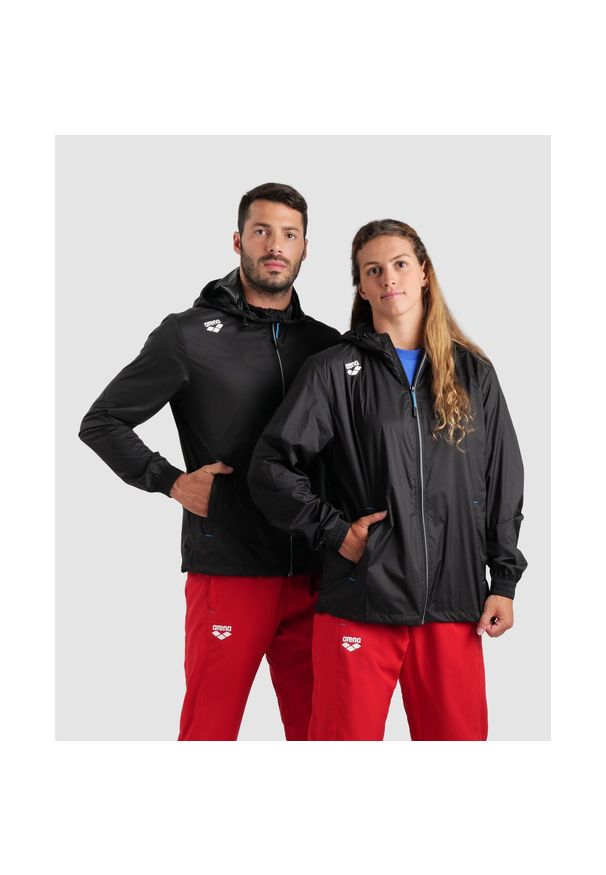 Kurtka wodoodporna Arena Solid. Kolor: czarny