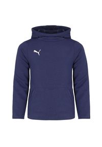 Puma - Bluza Z Kapturem Dla Dzieci. Typ kołnierza: kaptur. Kolor: niebieski