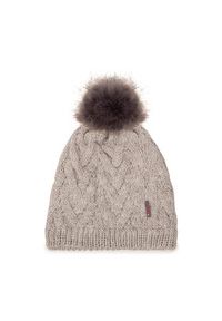Buff Czapka Knitted & Fleece Hat 123515.014.10.00 Beżowy. Kolor: beżowy. Materiał: materiał
