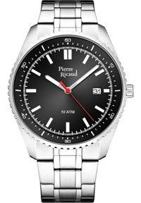 Zegarek Pierre Ricaud Zegarek męski Pierre Ricaud P6052.Y116Q srebrny. Kolor: srebrny #1
