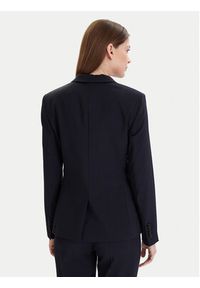 BOSS - Boss Marynarka Juleah 50490035 Granatowy Regular Fit. Kolor: niebieski. Materiał: wełna #6