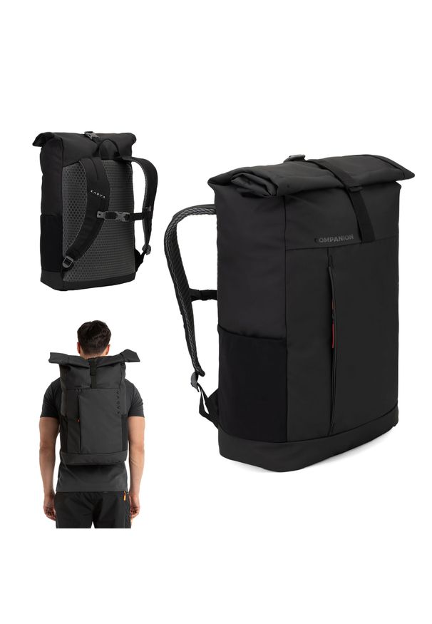 Plecak miejski KADVA Companion 20 l. Kolor: czarny