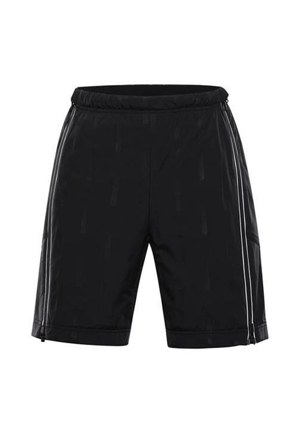 ALPINE PRO - Spodnie trekkingowe damskie Alpine Pro LPAB665990. Kolor: czarny. Długość: krótkie. Sport: turystyka piesza