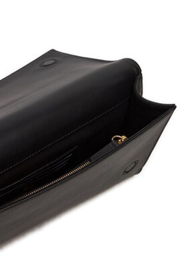 Elisabetta Franchi Torebka BS-76N-47E2-V450 Czarny. Kolor: czarny. Materiał: skórzane