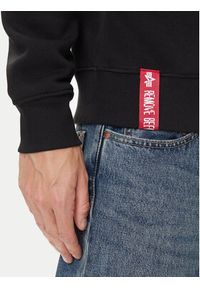 Alpha Industries Bluza Basic 188307 Czarny Regular Fit. Kolor: czarny. Materiał: bawełna #3