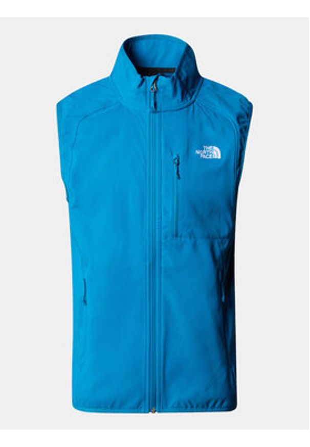 The North Face Kamizelka Nimble NF0A4955 Niebieski Regular Fit. Kolor: niebieski. Materiał: syntetyk