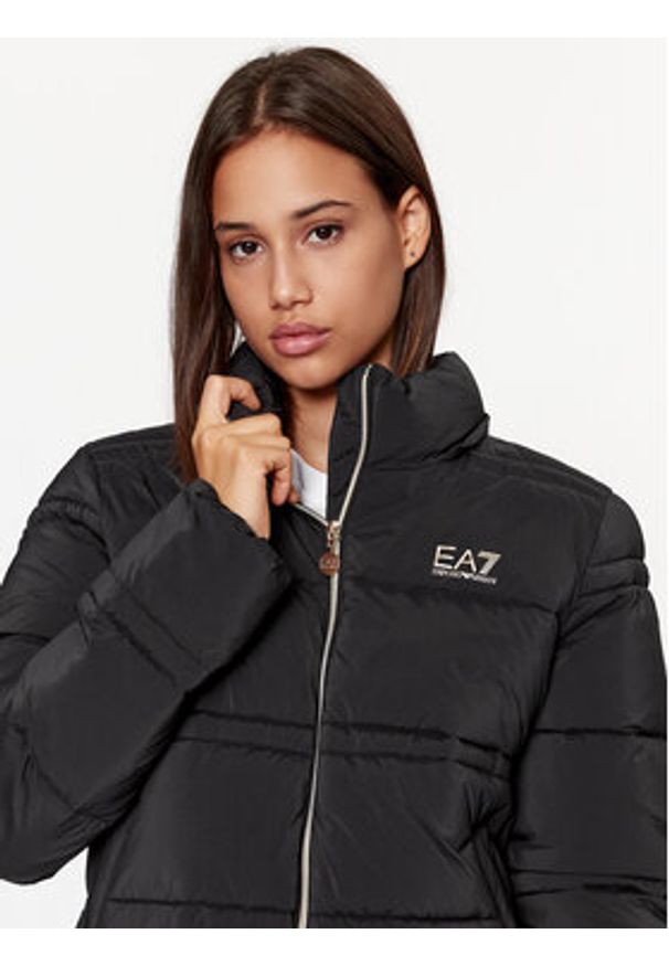 EA7 Emporio Armani Kurtka zimowa 6RTB09 TNDAZ 0200 Czarny Regular Fit. Kolor: czarny. Materiał: syntetyk. Sezon: zima