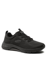 skechers - Skechers Sneakersy Billo 232556/BBK Czarny. Kolor: czarny. Materiał: materiał #7