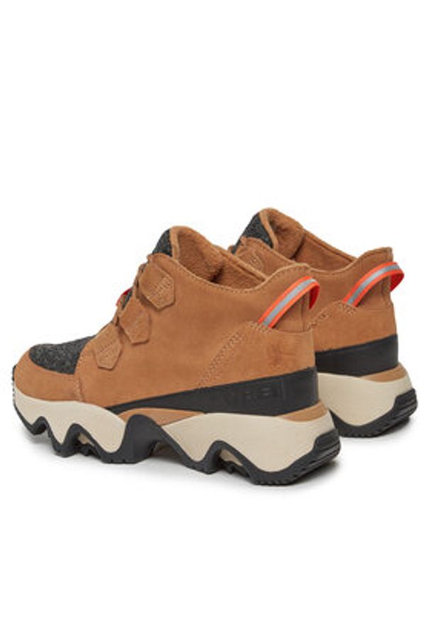 sorel - Sorel Sneakersy Kinetic™ Impact Caribou Wp NL5039-253 Brązowy. Kolor: brązowy. Materiał: skóra, zamsz