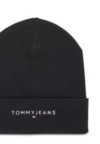 Tommy Jeans Czapka AW0AW16783 Czarny. Kolor: czarny. Materiał: bawełna, materiał