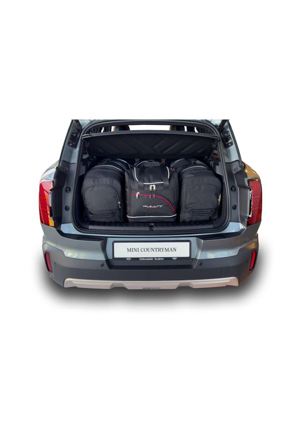 KJUST - Torby Do Bagażnika Mini Countryman 2023+ 4Szt Kjust. Kolor: czarny. Styl: sportowy