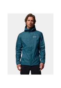 columbia - Płaszcz Przeciwdeszczowy Męski Columbia Watertight II. Kolor: niebieski. Sport: turystyka piesza #1