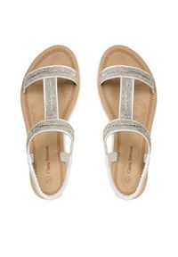 Clara Barson Sandały WSS20835-01B Biały. Kolor: biały. Materiał: skóra #2