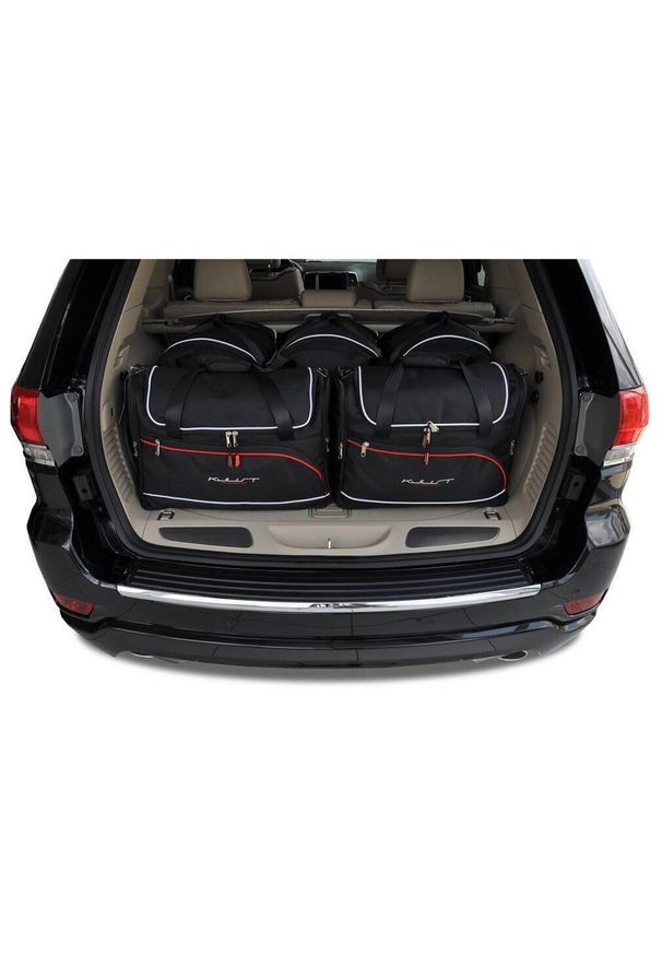 KJUST - Torby Do Bagażnika Jeep Grand Cherokee 2010-2021 5Szt Kjust. Kolor: czarny. Styl: sportowy