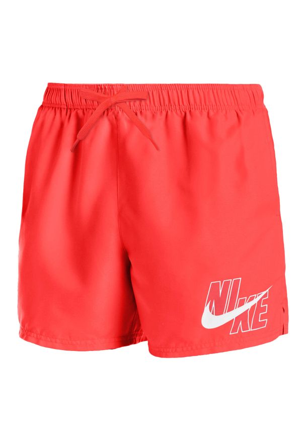 Nike - Kąpielówki 5 Volley Logo Rozmiar S Czerwony - NESSA566-631. Kolor: czerwony. Styl: wakacyjny, elegancki, klasyczny