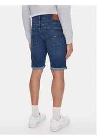 Tommy Jeans Szorty jeansowe Ronnie DM0DM20943 Granatowy Regular Fit. Kolor: niebieski. Materiał: bawełna